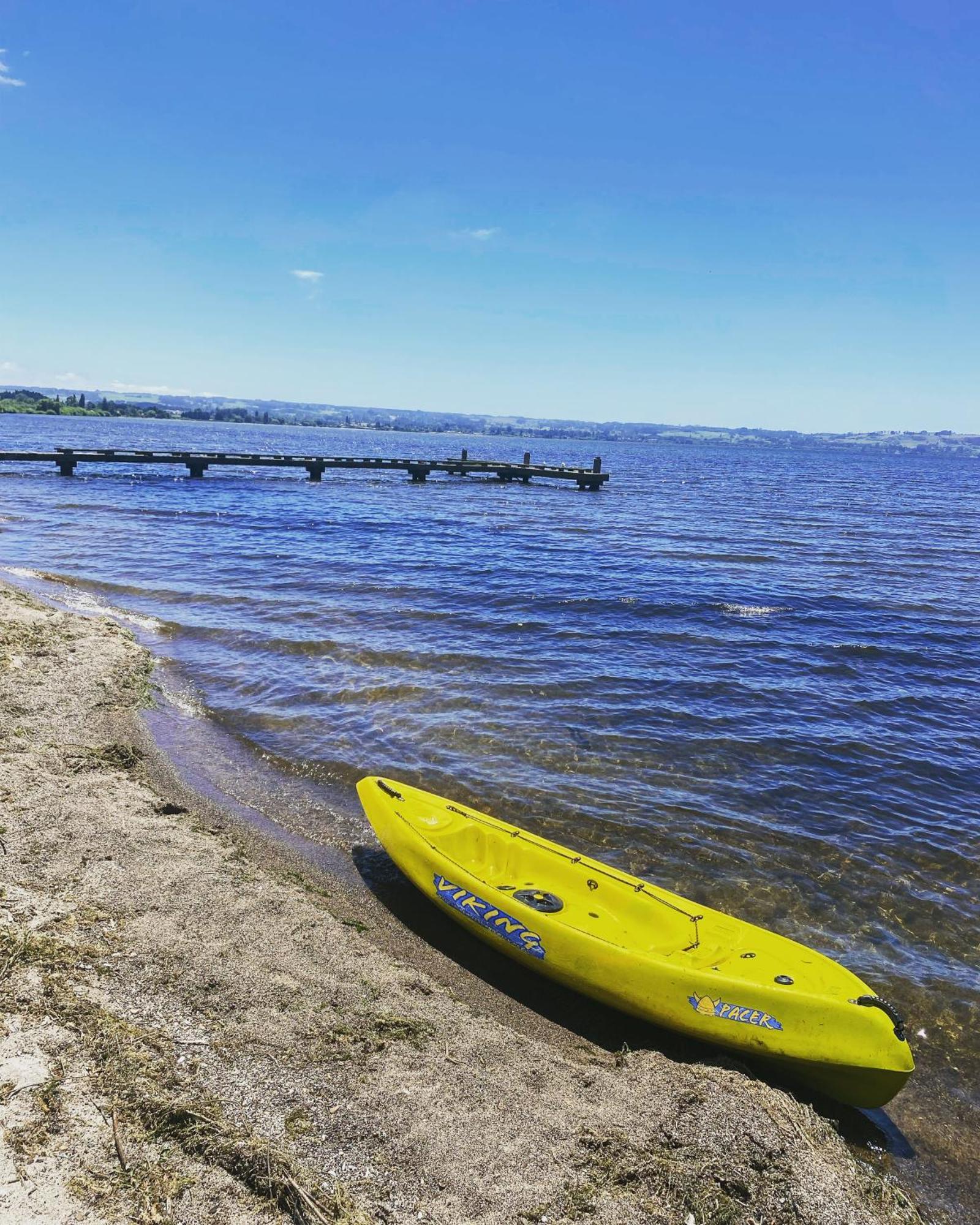 רוטורואה Zodiac Bay Lake Retreat מראה חיצוני תמונה